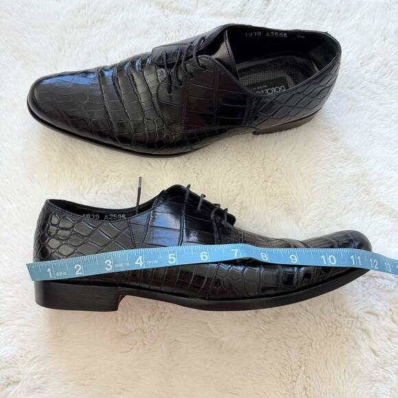 Dolce&Gabbana men crocodile skin oxford shoes size 37,5 EU Authentic Retail4500$ - Picture 9 of 9